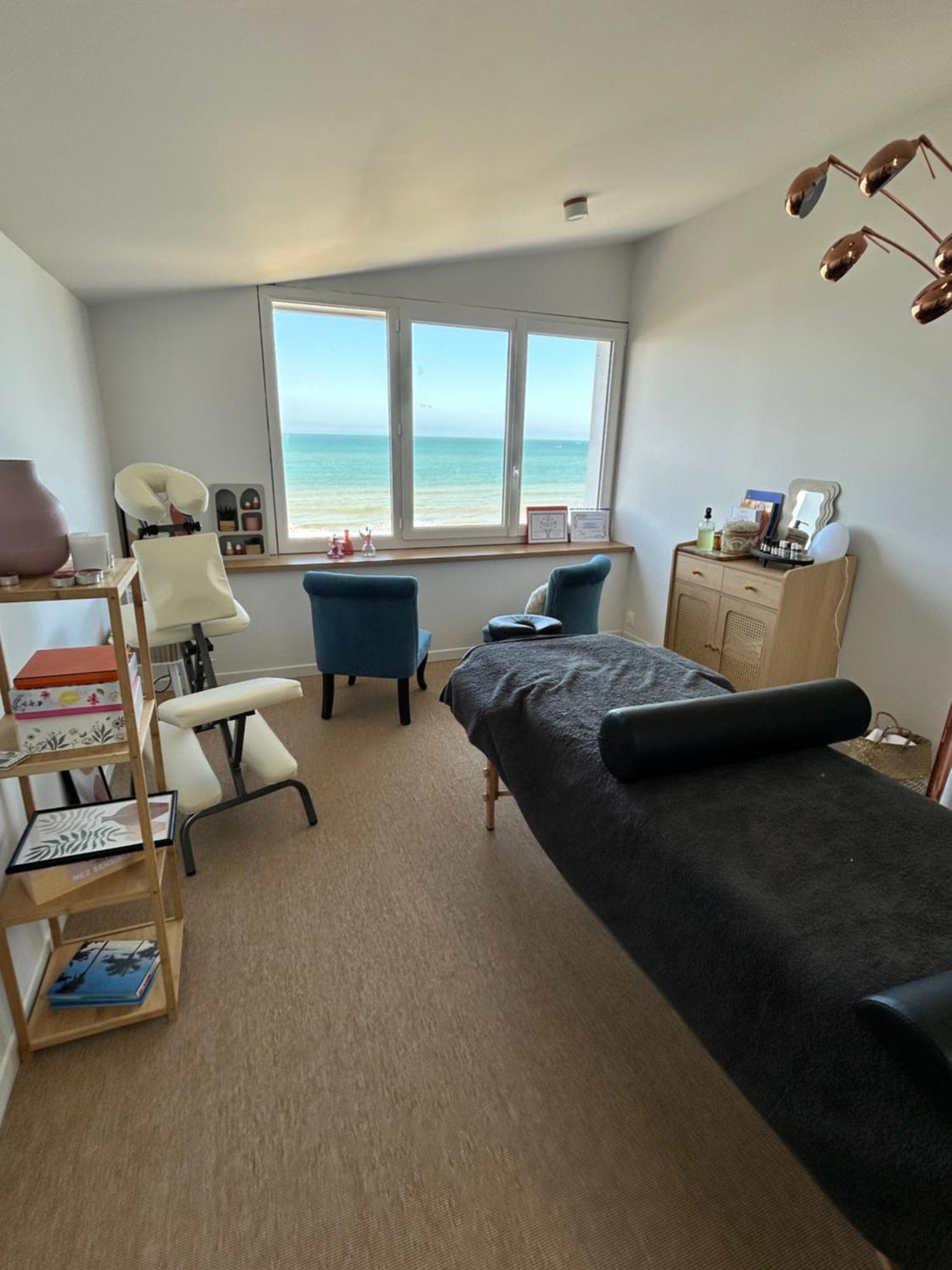 chambre Lumière du cap vue mer à la Villa plein vent Barneville-Carteret Extérieur photo